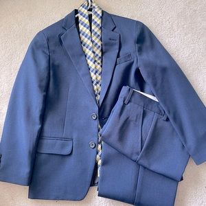 Boys Navy Suit Size 10